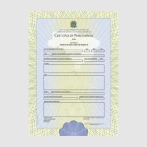 Certidão de Nascimento